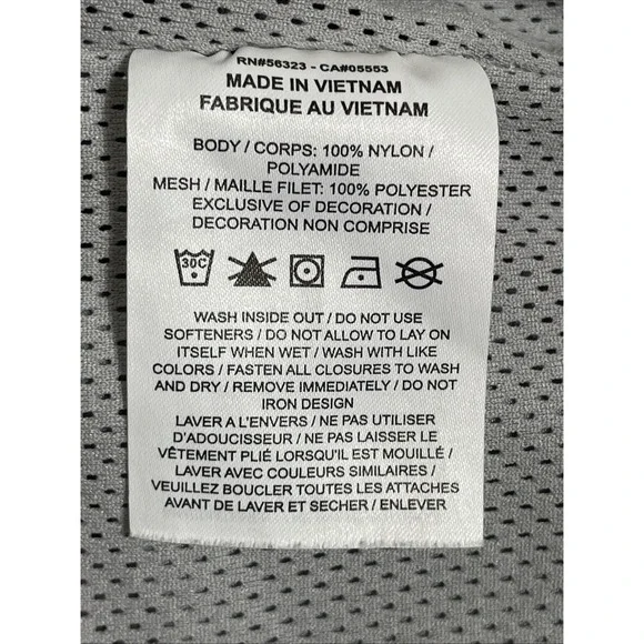 Nike Sportswear Rind Runner Anorak Jacket Mens Size Medium Unlined Gray DQ4910 - Picture 10 of 14